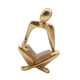 thumbnail image 5 of Estatua Del Pensador, Regalo Dorado, Obra De Arte, Escultura De Resina Para Gabinete, Dormitorio, Pasillo, Derecha, 5 of 5