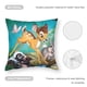thumbnail image 5 of Bambi Fundas de almohada de terciopelo con tema, regalos de funda de almohada, decoración para el hogar, cojín de lanzar, regalo de cumpleaños para fans y parejas.50*50cm., 5 of 6
