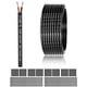 thumbnail image 1 of Cable Eléctrico Calibre 24 De 2 Conductores 30 M Pvc, 1 of 7