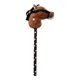thumbnail image 2 of Caballo De Peluche Resistente Para Montar A Caballo, Juguete Para Niños, Niñas Y Niños, Color Marrón Oscuro B, 2 of 3