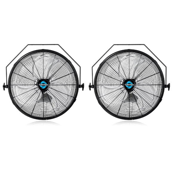 Ventilador de pared Tornado High Velocity Industrial de 18 pulgadas (paquete de 2)