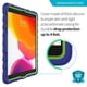 thumbnail image 3 of Funda para iPad Gumdrop Hideaway Rugged de 9.ª, 8.ª y 7.ª generación, azul/verde, 3 of 7