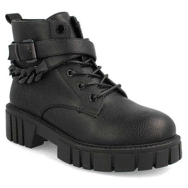 BOTÍN CASUAL MUJER BATA CHUMMY NEGRO