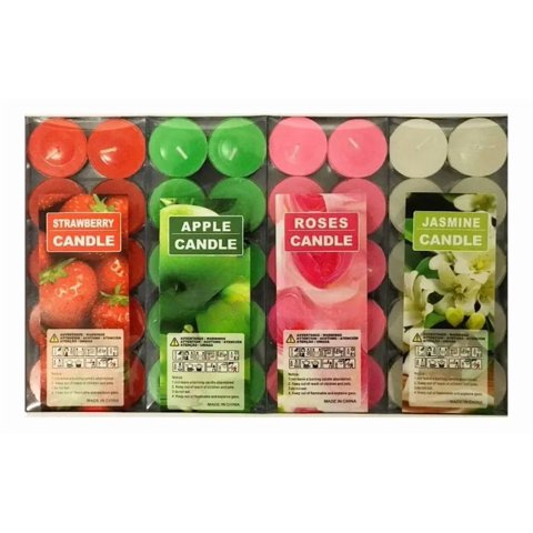 Genérico - Set 10 Pack Mini Velas X10 Aromaticas Relaja Hogar Lau