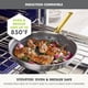 thumbnail image 3 of Juego de utensilios de cocina GreenPan Hybrid de 13 piezas de acero inoxidable dorado, 3 of 7