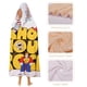 thumbnail image 4 of Escuela de Rock Manta Capa con Capucha Anti-Bolitas, Manta de Lana Ártica Suave, Manta Portátil de Felpa Ligera y Lujosa, Poncho para Siesta en Casa y Oficina, 100*130cm, 4 of 6
