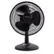 thumbnail image 1 of Ventilador de mesa Comfort Zone CZ121BK, 30 cm, oscilante de 3 velocidades, 1 of 9