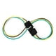 thumbnail image 1 of Enchufe de 4 pines Luz del remolque Arnés de cableado Extensión plana Conector de cable de 24 '', 1 of 2