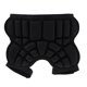 thumbnail image 1 of Protecciones de cadera acolchadas 3d ni?os cortos trasero cojín eva acolchado pantalones cortos negro, 1 of 5