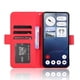 thumbnail image 5 of Funda Tipo Billetera FOXDOCK para Nothing Phone 3A – Tapa Flip con Tarjetero, 5 of 5