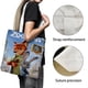 thumbnail image 3 of Zootopia Bolso de tela con estampado de lienzo para mujer, bolsa de compras reutilizable y estética, con cremallera interior, regalo para mujer,38*45cm., 3 of 6