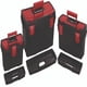 thumbnail image 1 of Pack 3 caja de herramientas 19" + 16" + 11" 25 kg Plástico Rimax RX12211 Negro y Rojo, 1 of 3