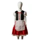 thumbnail image 2 of Traje De Caperucita Roja Con Encaje Y Capa Roja Brillante, 2 of 6