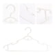 thumbnail image 3 of Paquete de 30 percheros de plástico antideslizantes, percheros duraderos de 360 grados que ahorran espacio para ropa, armario, mantas, pantalones o camisas blancas, 3 of 6