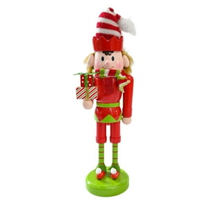 Genérico - Figura De Cascanueces De Navidad, Decoración Navideña Para Chimenea, Escritorio, Sala De Estar, Regalo