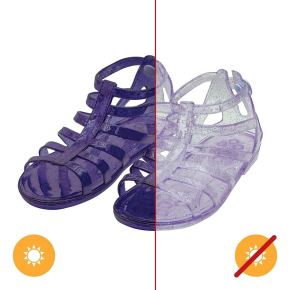 Sandalia Delsol Gladiator Girl Jellies Violeta s