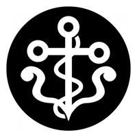 Rienda Libre Graphics - Decomural Anchor Rope Badge Ships Sailing Ws-34609