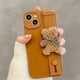 thumbnail image 3 of Cute Plush Bear Wrist Soft Phone Case Cute Silicone Cover For IPhone 14 Pro Max/14 Pro/14/13 Pro Max/ 13 Pro/ 13/12 Pro Max/ Pro/12/ 11 Pro Max/ 11, 3 of 3