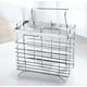 thumbnail image 1 of Escurridor de utensilios colgante de acero inoxidable, rectangular, para cucharas, palillos, cubiertos, 1 of 7