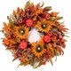 thumbnail image 1 of Corona otoñal Vsonker de 24 pulgadas con girasoles y calabazas, 1 of 3