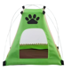 thumbnail image 1 of Carpa Cama para Mascotas tipo Cueva 40x40x42 Verde, 1 of 1