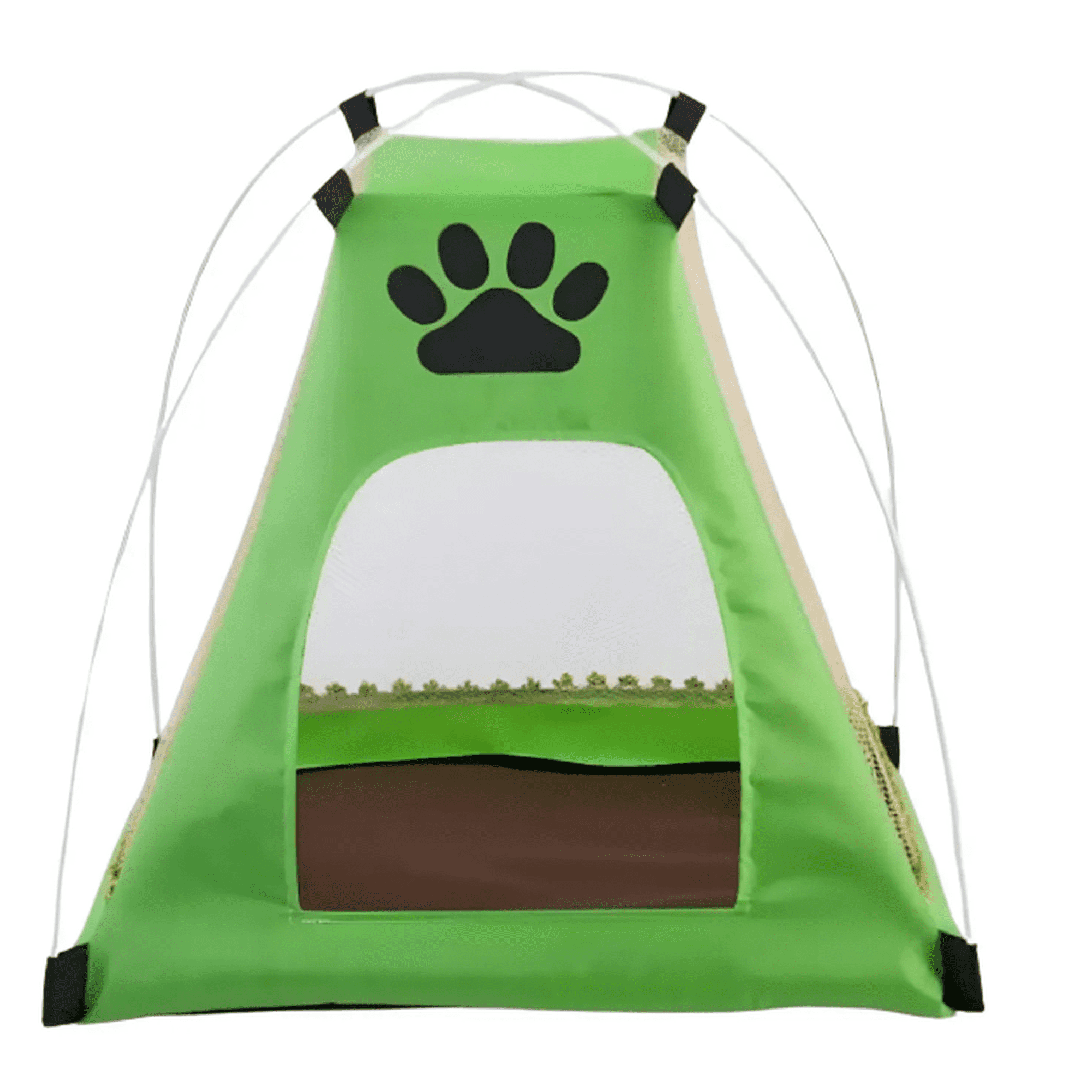 Carpa Cama para Mascotas tipo Cueva 40x40x42 Verde