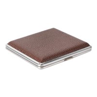 Bothyi - Caja De Cigarrillos De Cuero Portátil Caja De Cigarrillos Para Fumar De 20 Capacidades