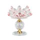 thumbnail image 2 of Candelero De Candelabro De Candelita De Loto De Vidrio Para Decoración De Fiesta En Casa Rojo, 2 of 5