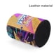 thumbnail image 4 of Chica Lunar-theme Cylinder Pen Holder Pencil Organizer with Flannel Lining PVC Leather Material Cardboard Base for study work 10*8CM, 4 of 6