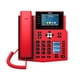 thumbnail image 2 of Teléfono VoIP Fanvil X5U-R de alta gama, 16 líneas SIP, rojo, 2 of 6
