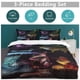 thumbnail image 5 of Eevee Bed Duvet Cover Funny Anime Cartoon Bedding Sets Lightweight 3 Piece Comforter Sets, 5 of 5