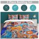 thumbnail image 5 of Nami Bed Duvet Cover Funny Anime Cartoon Bedding Se Lightweight3 Piece Comforter Se, cases, 5 of 5