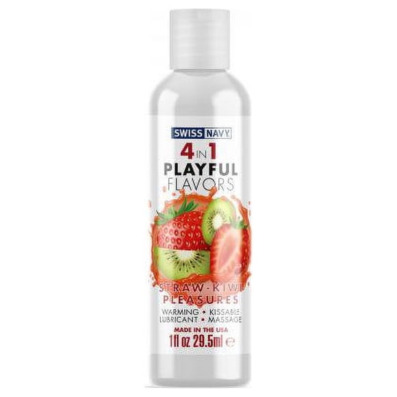 Lubricante 4 in 1 Playful Flavors Frutilla Kiwi 29.5ml