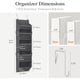 thumbnail image 2 of Organizador Para Puerta 5 Secciones Pvc Transparente 131 Cm, 2 of 3