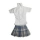 thumbnail image 1 of Camisa Abotonada Y Falda A Escala 1/6, Vístete Para Figuras De Acción De 12'', Accesorios, Falda Violeta, 1 of 3