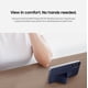 thumbnail image 3 of Funda para teléfono Samsung Galaxy S25 FE Standing Grip, color blanco, 3 of 8