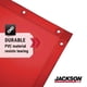 thumbnail image 4 of Cortina de soldadura Jackson Safety transparente con ojales, 4 of 8