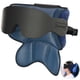 thumbnail image 1 of Almohada de viaje SARISUN para aviones con máscara de ojos azul moteado, 1 of 7