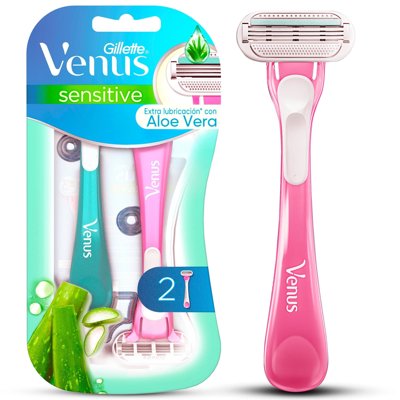 Máquina De Afeitar Desechable Venus Sensitive 2 Un Gillette