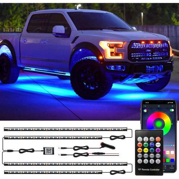 Kit Underglow Yielinth 2x35in 2x47in RGB LED 12V