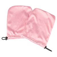 Magideal - 1 Par De Guantes De Cera De Para Manos Y Pies, Guantes De Hidratantes Para Mantener El Calor, Tratamiento Térmico, Botines De Cera - Manos Rosa