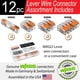 thumbnail image 2 of Surtido de conectores de cable WAGO 221, tuercas de palanca, 12 piezas con funda, 2 of 7