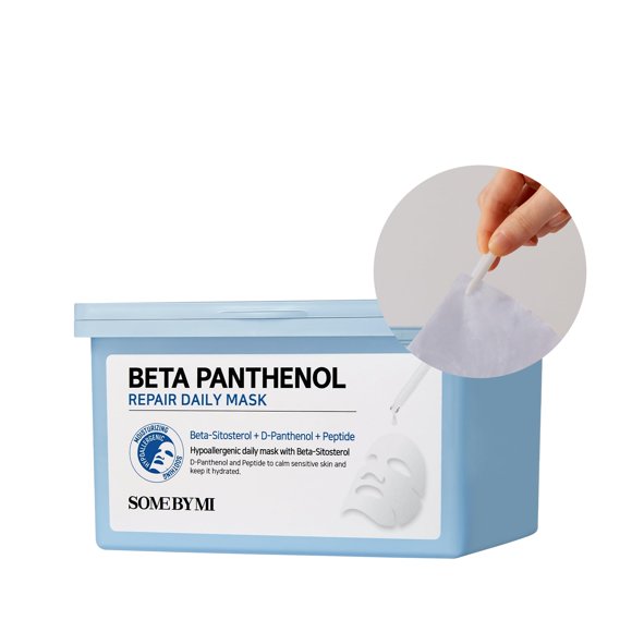 Mascarilla facial SOME BY MI Beta-Panthenol Repair Daily 30 hojas