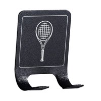 Magideal - Gancho Para Raqueta De Bádminton, Soporte De Pared Para Raqueta De Tenis, Ahorro De Espacio, Resistente, Fácil De Instalar, Para Gimnasios Domésticos.