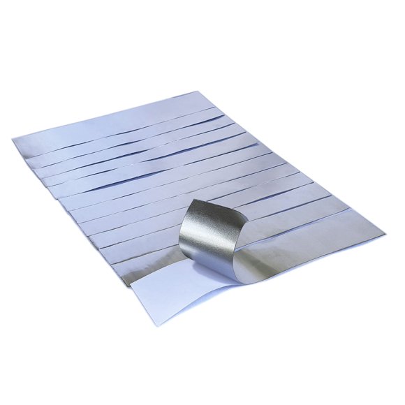 Cinta de reparación de carrocería de aluminio JOUNJIP 5 cm x 25 cm, paquete de 12