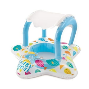 Flotador Inflable Intex Con Asiento Para Bebés Azul
