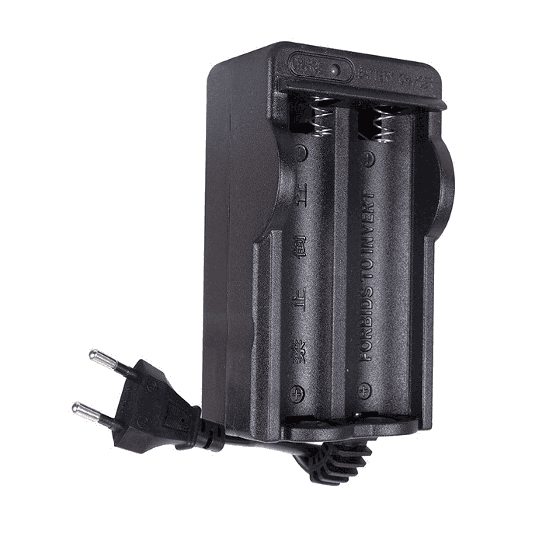 Philco - Cargador Para 2 Baterias Litio Ion 18650