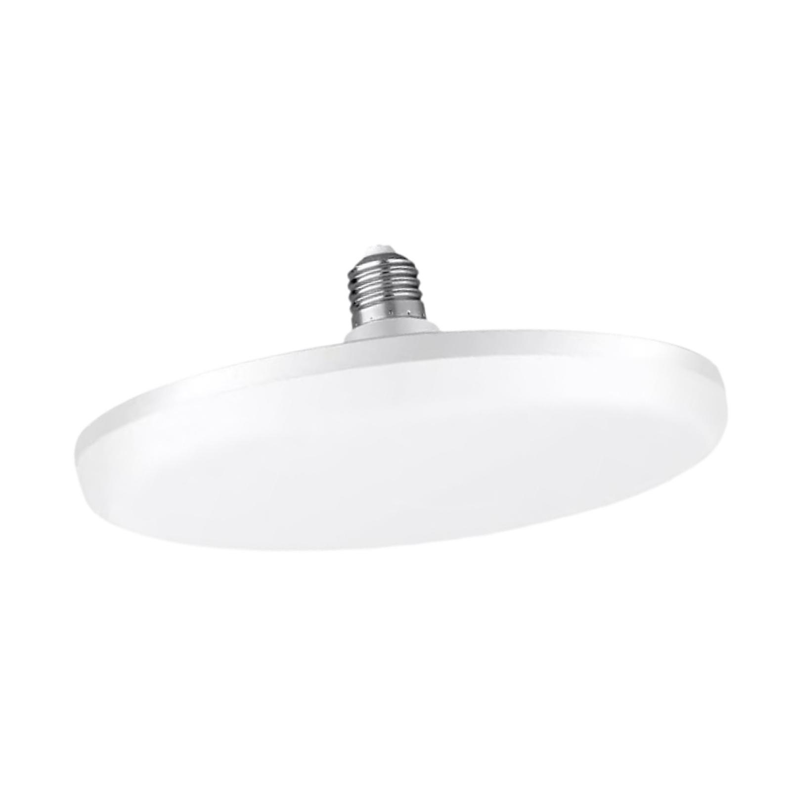 Ioensy - Bombilla Led De 27 Mm Con Base De Tornillo De 48 W, Luz De Disco Led Para Porche De Garaje