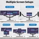 thumbnail image 5 of Soporte de escritorio ErgoFocus para triple monitor para pantallas de hasta 32 pulgadas, 5 of 8