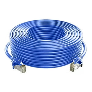 Genérico - Cable De Red Cat6 Lan 50 Metros Alta Transferencia De Datos